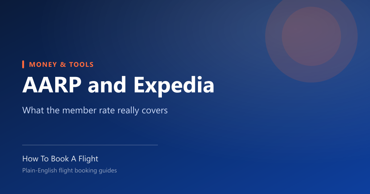 AARP and Expedia: How the Member Discount Works