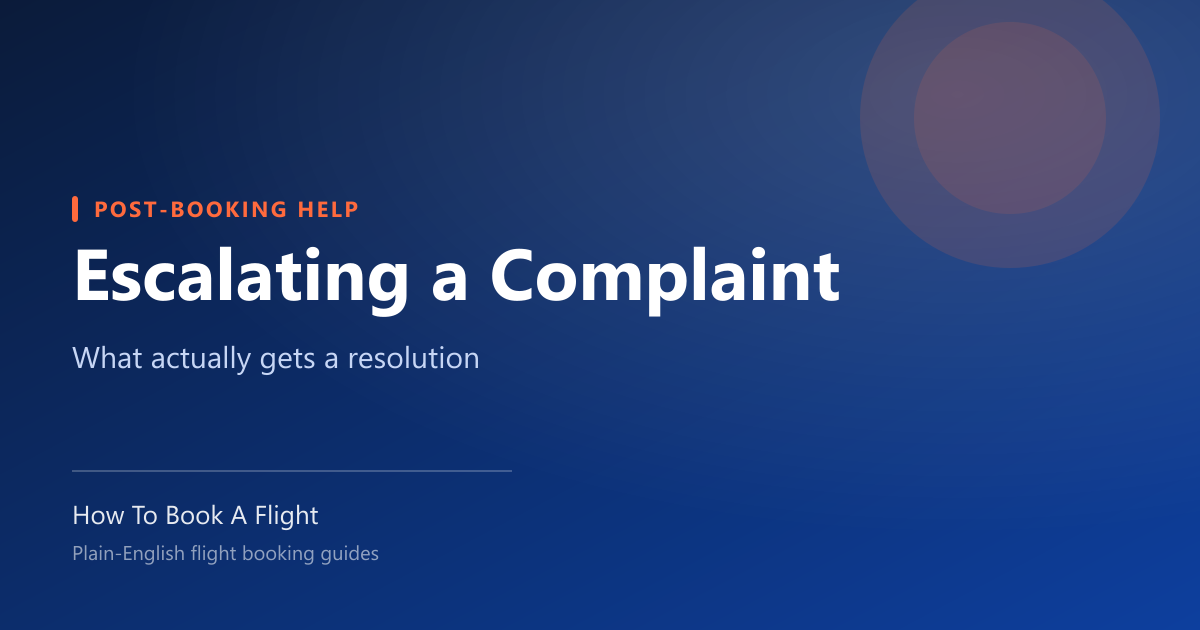How to Escalate With Expedia When Support Stalls